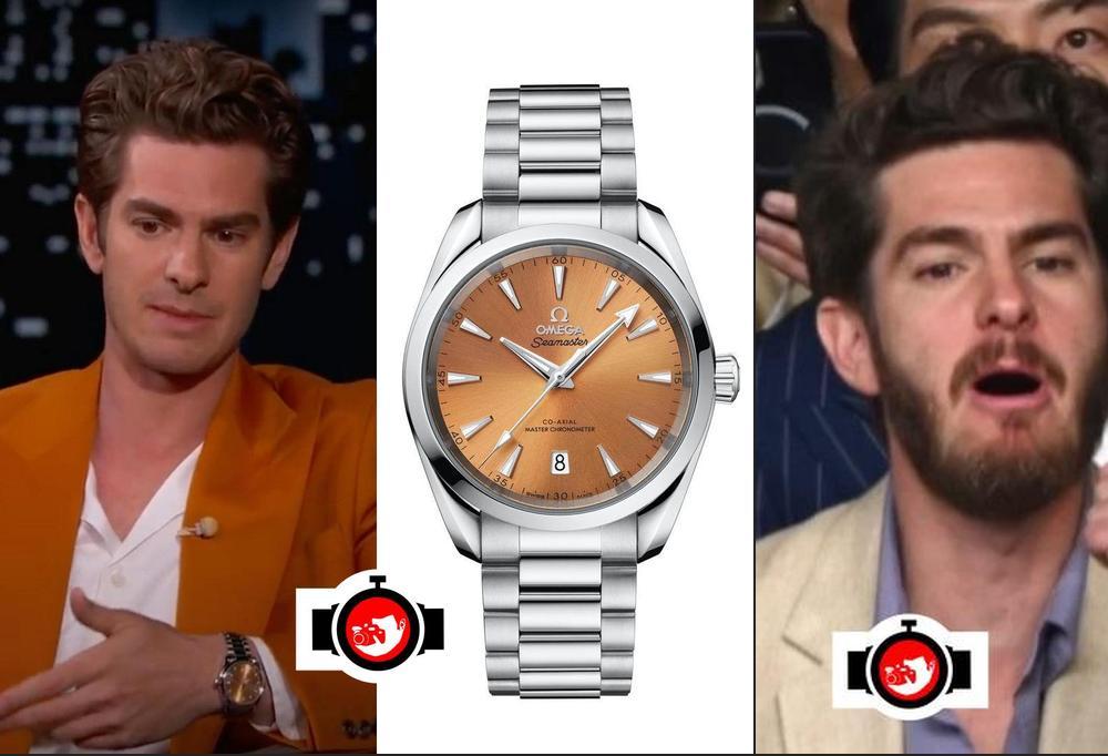 Exploring Andrew Garfield's Esteemed Watch Collection: A Fascinating Showcase of Omega Timepieces